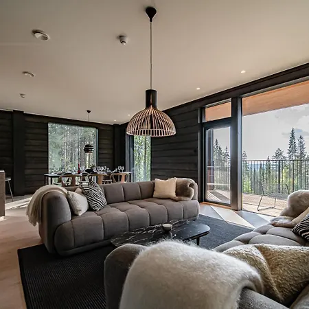 Апартаменты Fjaellen Lumiere Penthouse Ski-in Ski-out By Aavalevi Леви