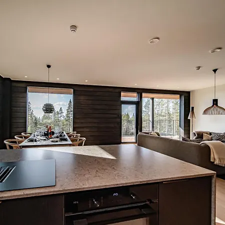 Fjaellen Lumiere Penthouse Ski-in Ski-out By Aavalevi Апартаменты Леви