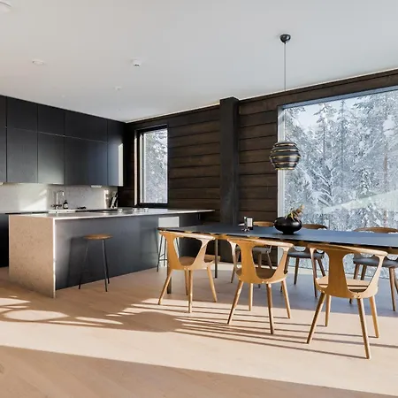 Fjaellen Lumiere Penthouse Ski-in Ski-out By Aavalevi Levi