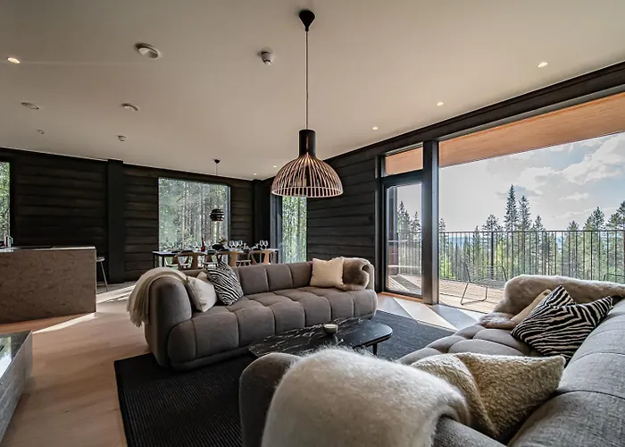 아파트 Fjaellen Lumiere Penthouse Ski-in Ski-out By Aavalevi 레비