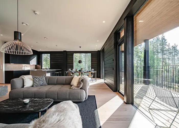 Fjaellen Lumiere Penthouse Ski-in Ski-out By Aavalevi 아파트