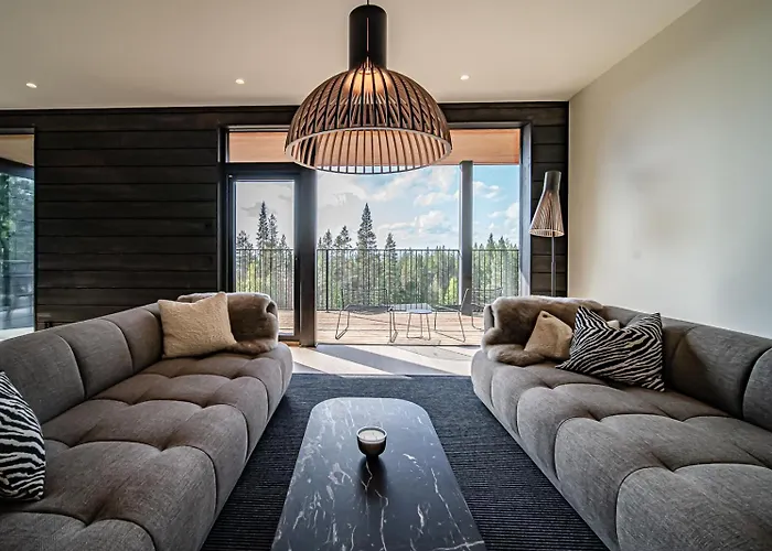 아파트 Fjaellen Lumiere Penthouse Ski-in Ski-out By Aavalevi