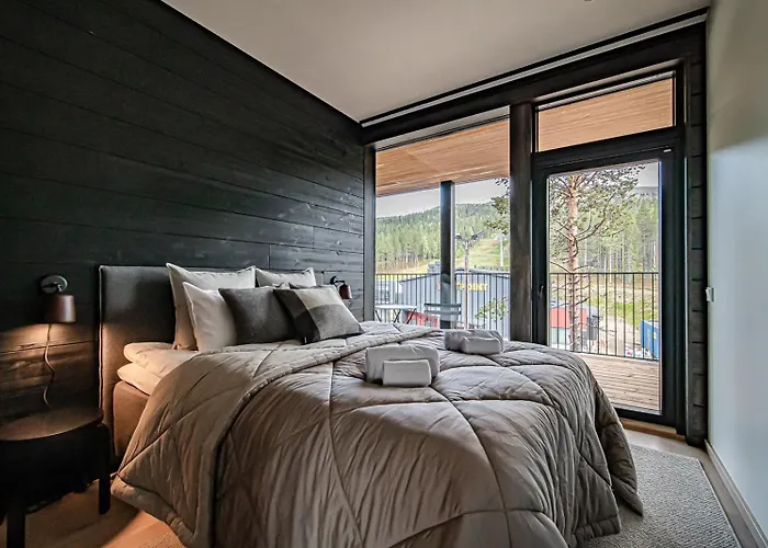 Fjaellen Lumiere Penthouse Ski-in Ski-out By Aavalevi 레비