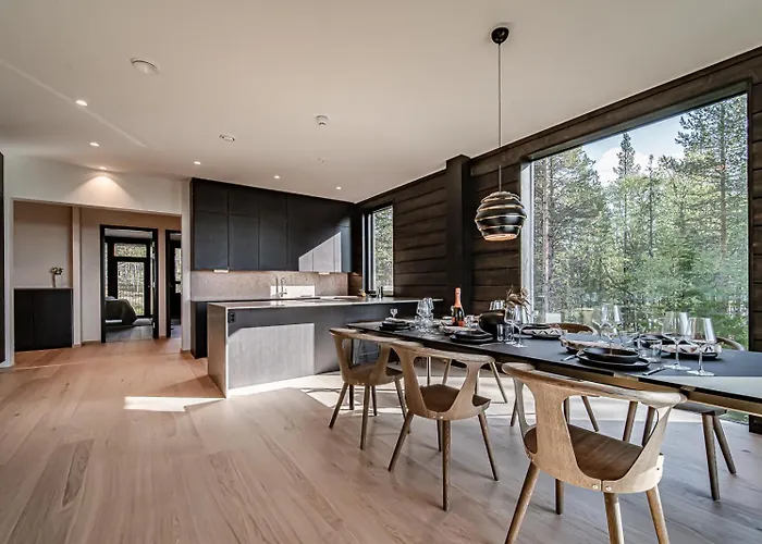 아파트 Fjaellen Lumiere Penthouse Ski-in Ski-out By Aavalevi *