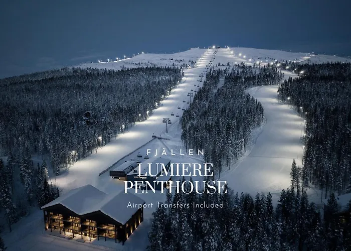 Fjaellen Lumiere Penthouse Ski-in Ski-out By Aavalevi 아파트