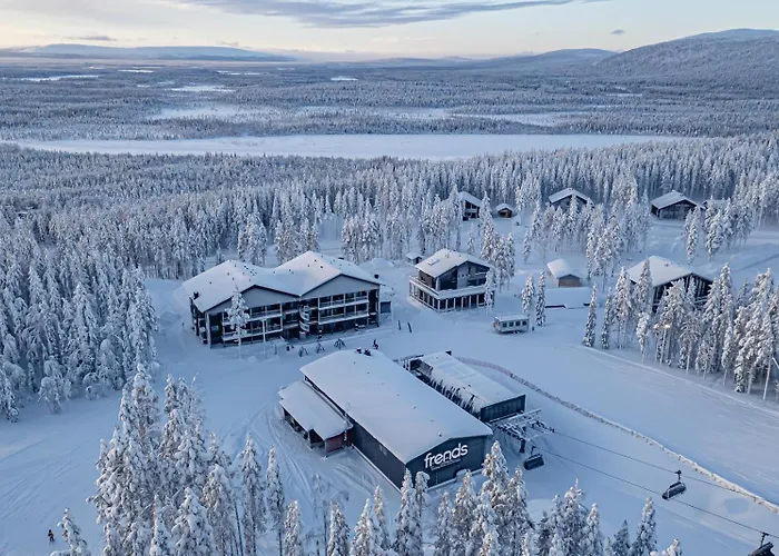 Fjaellen Lumiere Penthouse Ski-in Ski-out By Aavalevi * 레비